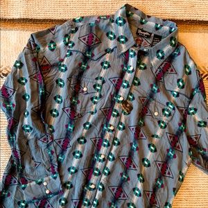 NWT Wrangler Retro Pearl Snap